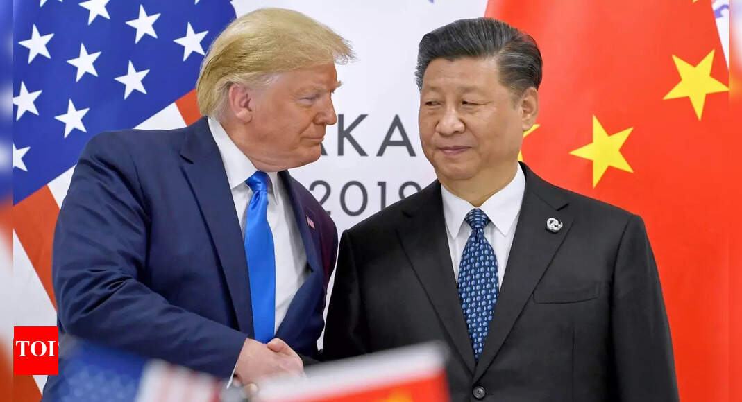 US-China trade talks: ‘Moving forward’ towards final agreement; Trump expresses hope for ‘comprehensive deal’ with Xi – The Times of India