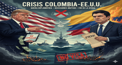 Crisis diplomática entre Colombia y EE. UU.: Petro compara a Trump con Hitler y estalla la tensión bilateral