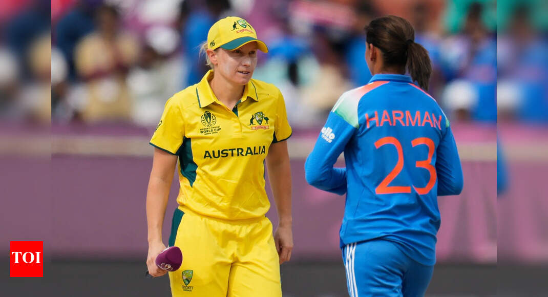 IND vs AUS: महिला विश्व कप सेमीफाइनल मुकाबले से पहले भारत ने एलिसा हीली की चोट के बारे में अहम अपडेट दिया | क्रिकेट समाचार IND vs AUS: महिला विश्व कप सेमीफाइनल मुकाबले से पहले भारत ने एलिसा हीली की चोट के बारे में अहम अपडेट दिया | क्रिकेट समाचार