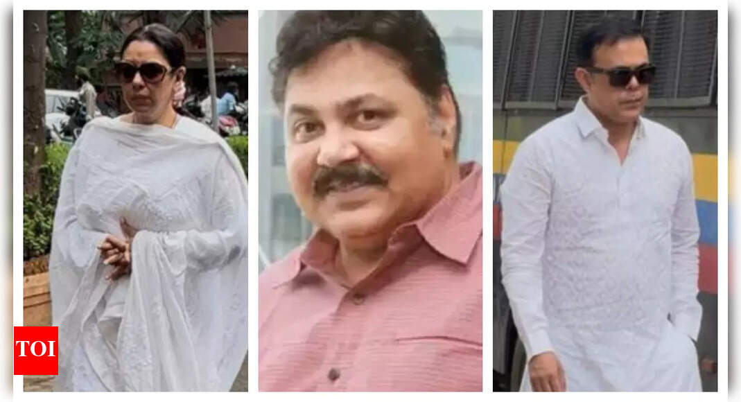 Satish Shah's demise: Rupali Ganguly gets emotional; Sumeet Raghavan, Deven Bhojani and others arrive to pay their last respects