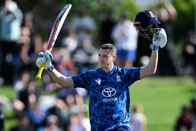 Harry Brook (Andrew Cornaga/Photosport via AP)  Harry Brook smashes 11 sixes, 135 runs to star in England rout of New Zealand