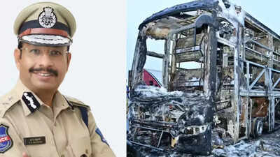 Drunk drivers are terrorists, says VC Sajjanar  Hyderabad top cop on Kurnool bus fire that killed 20; calls it ‘a criminal act of negligence’