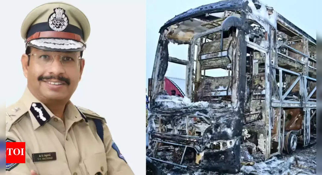 ‘Drunk drivers are terrorists’: Hyderabad top cop on Kurnool bus fire that killed 20; calls it ‘a criminal act of negligence’