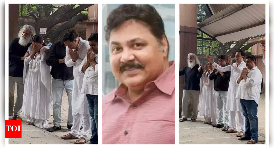 Satish Shah's funeral: Sarabhai vs Sarabhai cast Rupali Ganguly, Sumeet Raghavan and others sing the title track as they bid an emotional goodbye