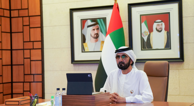Residents across the UAE are called to raise the national flag at 11am on 3 November to celebrate Flag Day/ Image: DXB Media Office Dubai Ruler Sheikh Mohammed calls on all residents to raise the UAE flag on 3 November