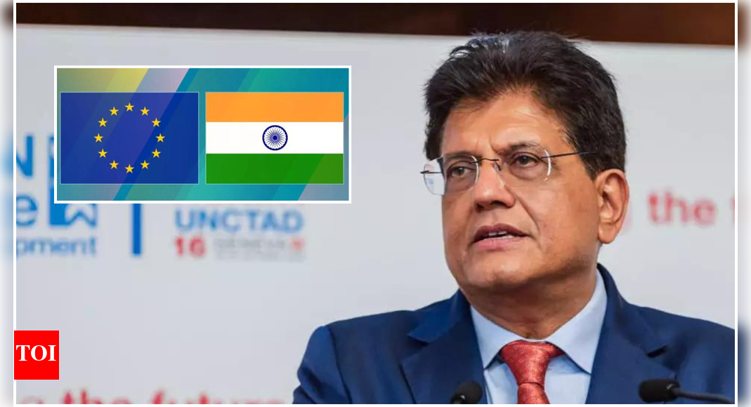 India-EU FTA push: Piyush Goyal to visit Brussels to boost negotiations