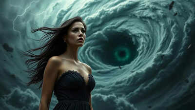 AI generated image Beauty in the beast: Why hurricanes are named after pretty girls