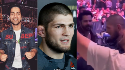 Varun Dhawan faces unexpected moment as Khabib Nurmagomedov avoids selfie request during UFC 321 fan chaos (Image Via Getty) Bollywood actor faces unexpected moment as Khabib Nurmagomedov avoids selfie request during UFC 321 fan chaos