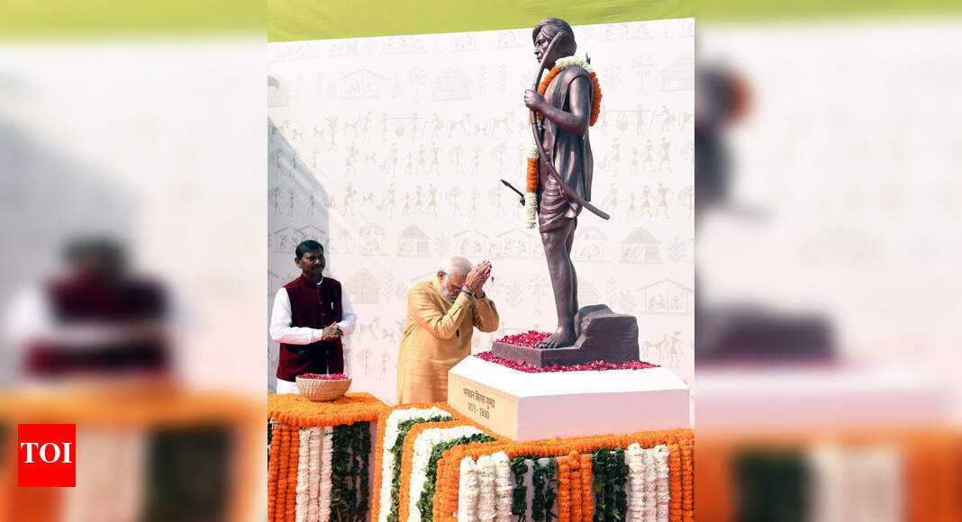 Prime Minister Modi Honors Tribal Leader Birsa Munda Ahead of Janajatiya Gaurav Diwas
