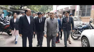CJ Sinha inspects Raipur courts, pushes for faster case disposal