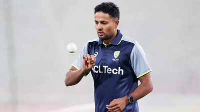 Australian selectors have called up New South Wales leg-spinner Tanveer Sangha to join the national T20 squad for the upcoming series against India (Getty Images)  IND vs AUS: Tanveer Sangha called up to Australia T20 squad, replaces Adam Zampa