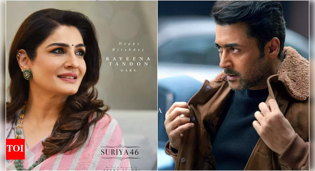 'Suriya 46': Raveena Tandon returns to Tamil cinema; actress joins Venky Atluri's film