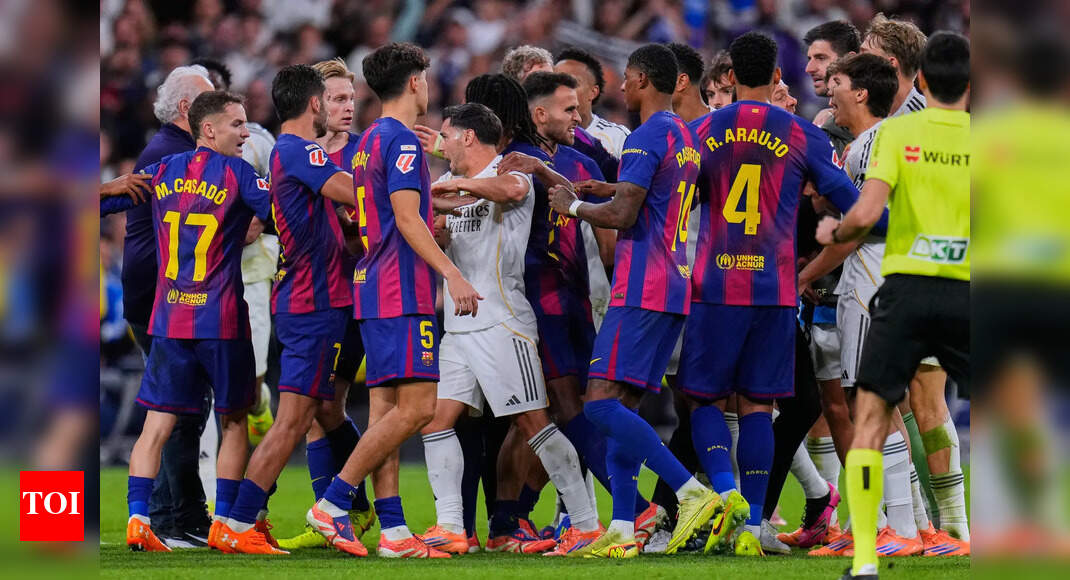 El Clasico ends in a brawl; Carvajal shuts down Yamal — 'You talk too much, talk now!'