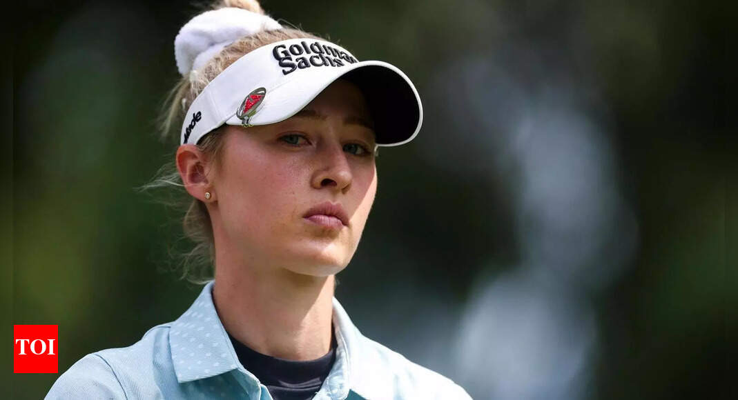 Watch: Nelly Korda powers through an intense gym session in a white crop top, making every move look pure strength and focus