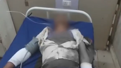 A land dispute turned deadly in Guna district, Madhya Pradesh, where a group of 15 people attacked a family  Madhya Pradesh man crushed by SUV, family assaulted, clothes torn; 15 accused on the run