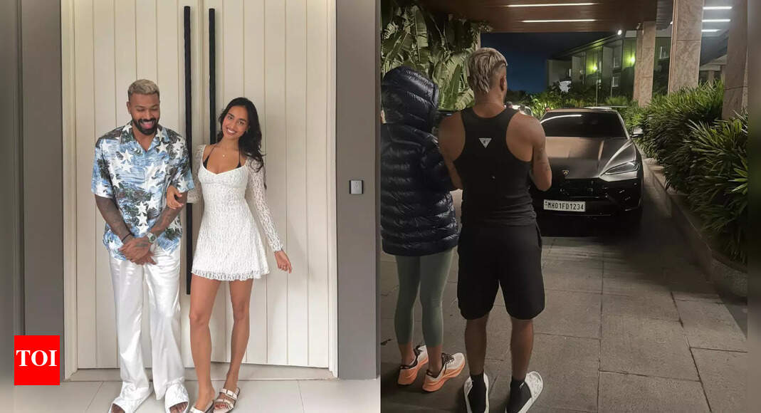 'Luckiest girl in the world': Hardik Pandya wins over lady love Mahieka Sharma with 'perfect bouquet'
