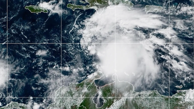 AP) Melissa turns into major hurricane before Jamaica landfall