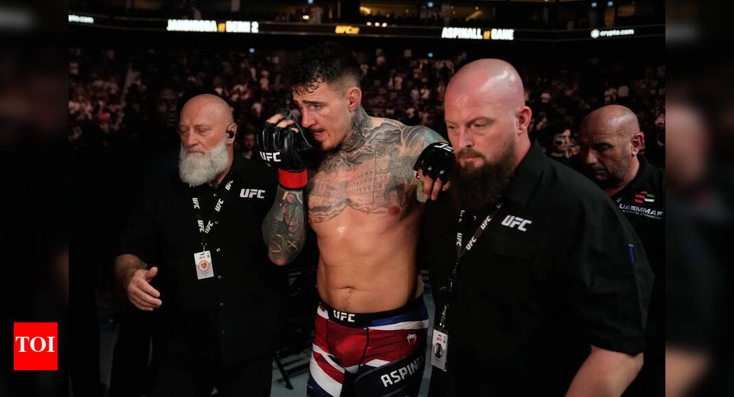 Major update on Tom Aspinall following shocking eye poke spot at UFC 321