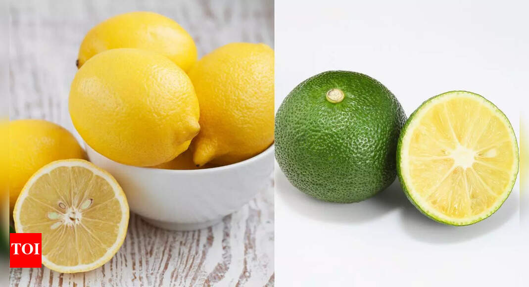 Lemon vs. Lime: Know the key differences in taste, vitamin C, health benefits, and everyday uses