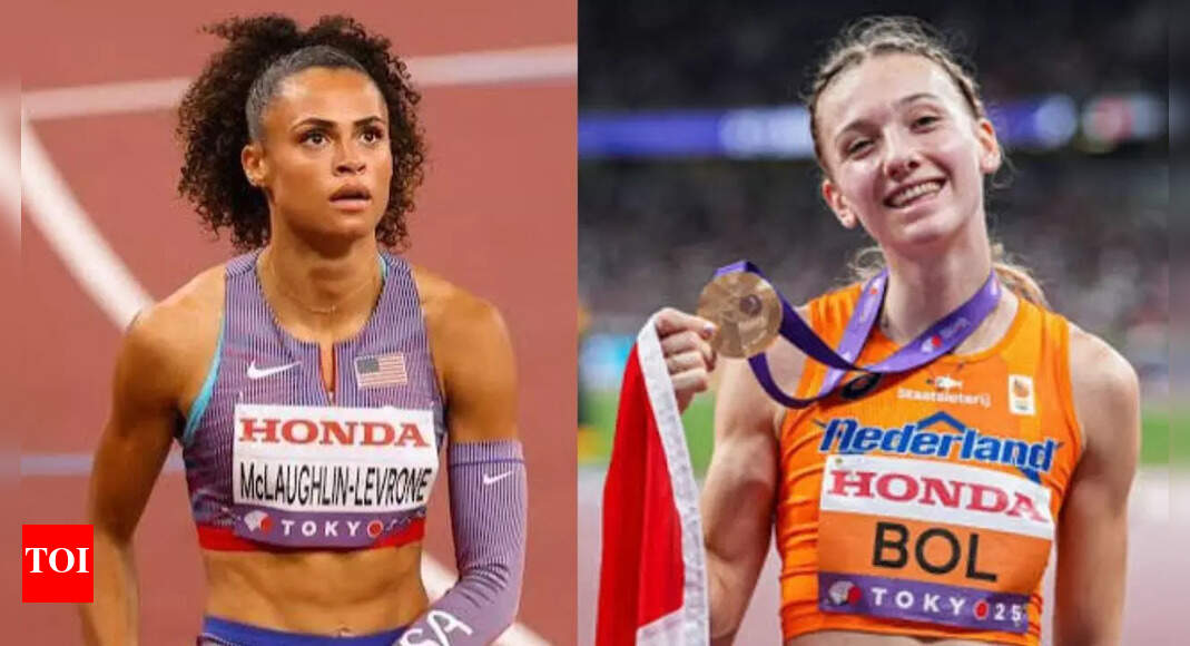 Sydney McLaughlin Levrone’s rival Femke Bol creates history with third European Athlete of the Year win