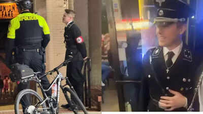 Man in full Nazi uniform assaults Georgia student outside college; video goes viral