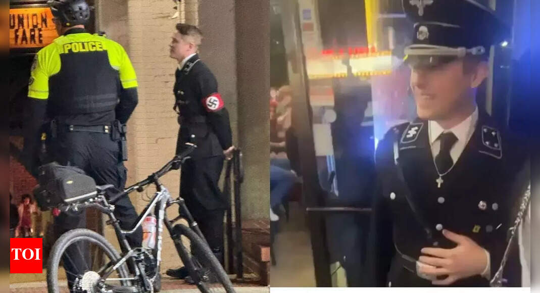 Man in full Nazi uniform assaults Georgia student outside college; video goes viral