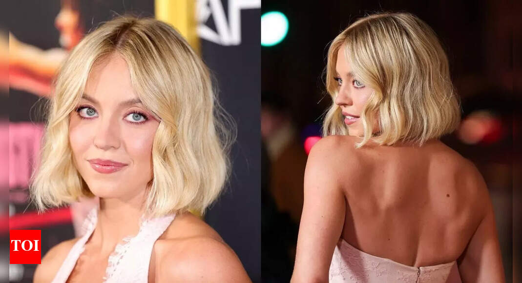 Sydney Sweeney debuts dramatic blonde bob Sydney Sweeney debuts dramatic blonde bob
