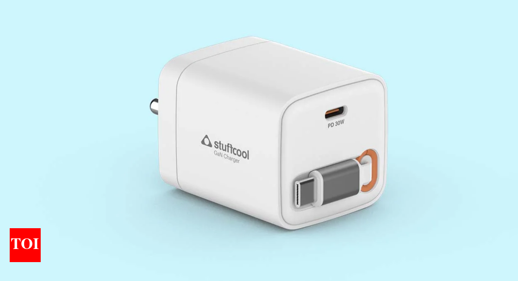 Stuffcool launches Zeno, a 30W GaN charger with integrated retractable cable