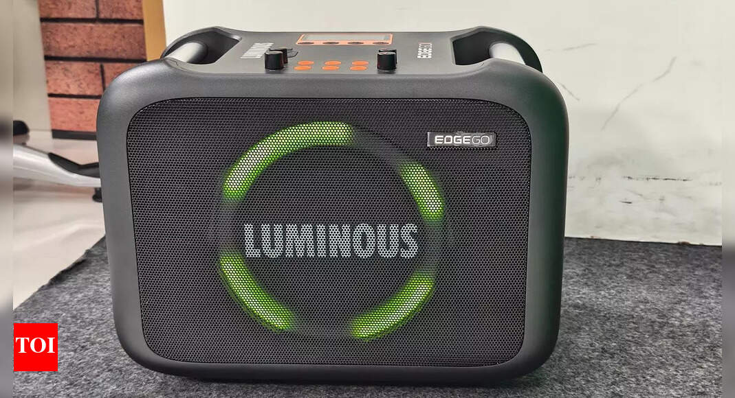 Luminous Edge Go 1500 portable power station review: Power meets party