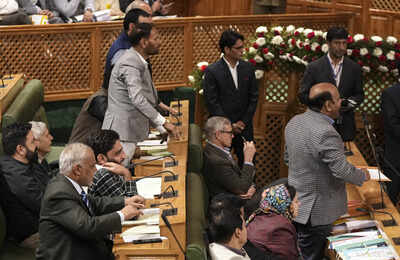 J&K assembly session 'Vote chori' slogans resonate in J&K House