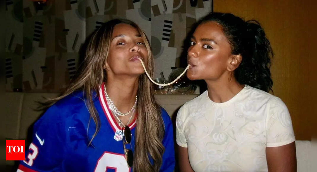 Russell Wilson's wife Ciara gets a stylish surprise from Bridgerton star Simone Ashley as their NFL game bond grows stronger