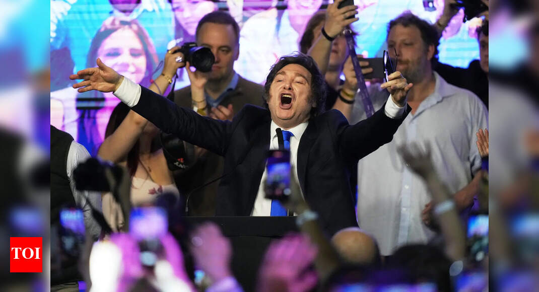 Argentina's Milei triumphs in midterm elections closely watched by Trump