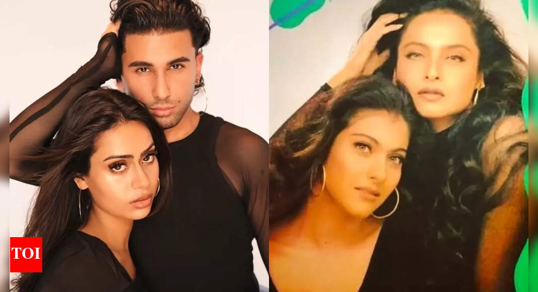 Nysa Devgan and Orry recreate Kajol-Rekha’s iconic 1996 magazine photoshoot; call it ‘GenZ equivalent’: 'Mine is my mother, and mine is THE Mother'