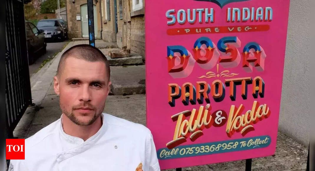 Meet “White Chutney”, the British chef who fell in love with South Indian food and now sells dosa in Bristol