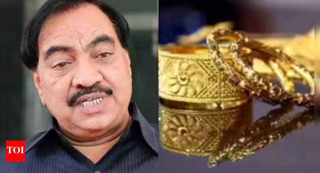 Maharashtra: Burglars loot ex-minister Eknath Khadse’s bungalow; steal 68 grams of gold, cash