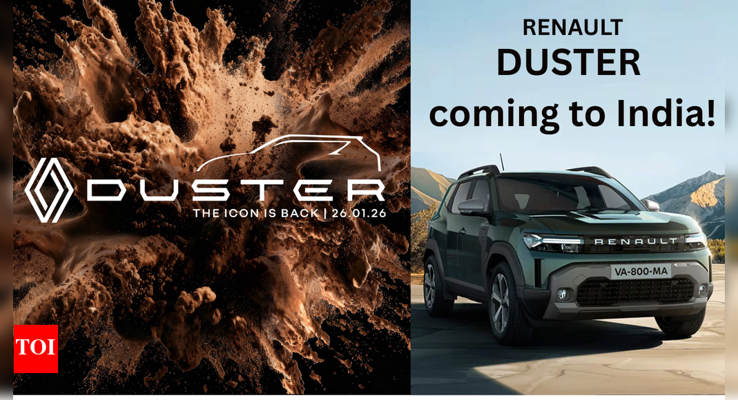 Renault confirms Duster’s India return: Debut set on this date!