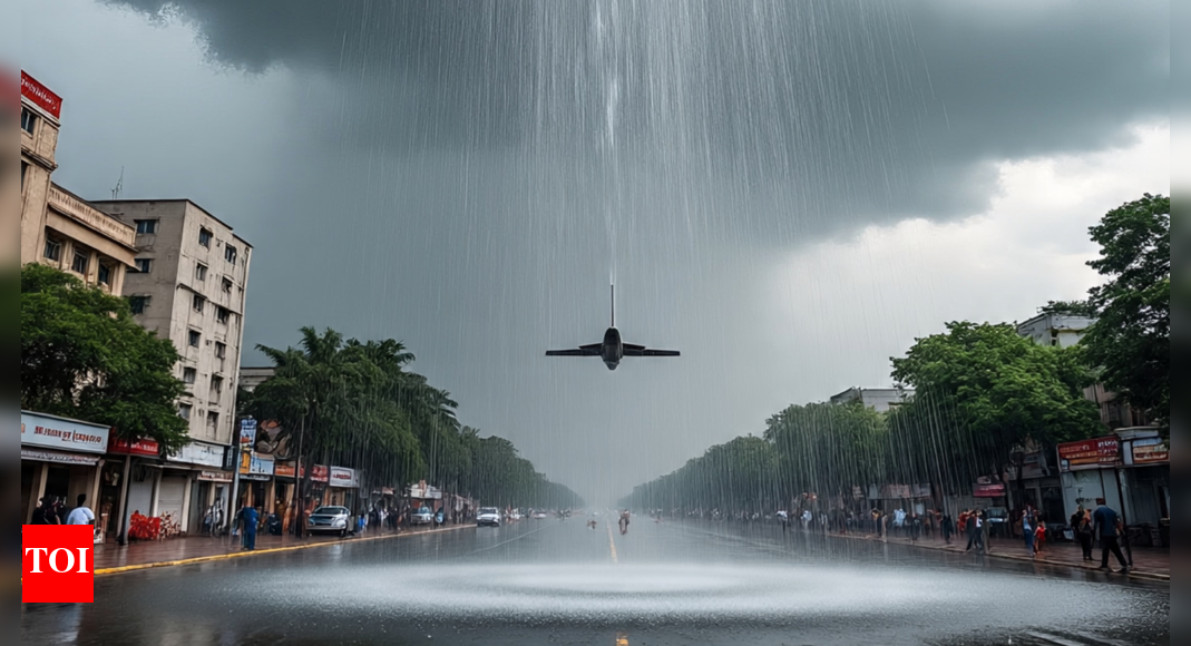 Delhi cloud seeding today: Aircraft takes off from Kanpur for 1st artifical rain; trial to begin over Burari