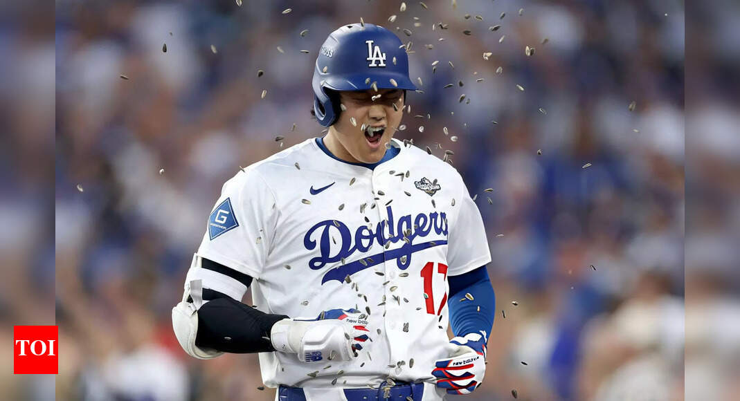Shohei Ohtani becomes the only player in MLB postseason history to be intentionally walked four times in a single game