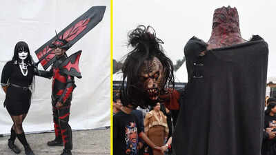 Cosplayers put together hauntingly scary outfits inspired by games, shows and movies  NCR’s horror nerds revel in spook fest