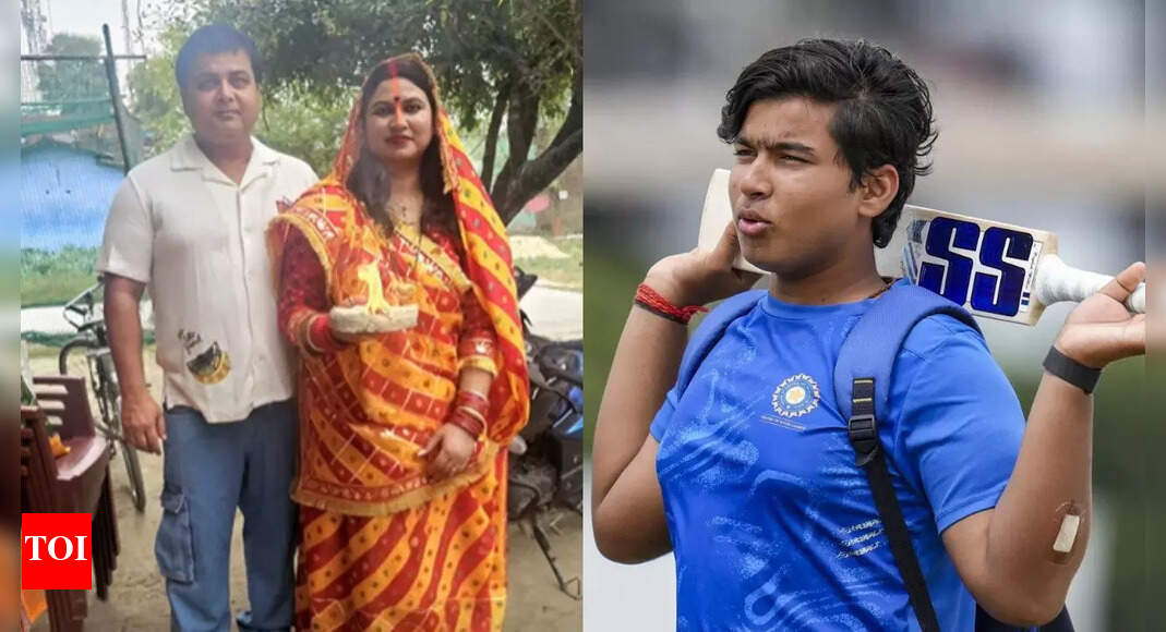 Vaibhav Sooryavanshi’s mother observes Chhath Puja in Samastipur - watch