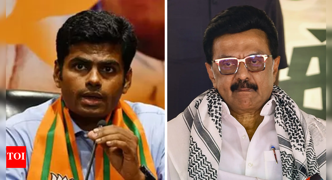 <div>'Crushed dreams': Annamalai accuses DMK of mega cash-for-jobs racket; cites ED findings of Rs 888-crore fraud</div> <div>'Crushed dreams': Annamalai accuses DMK of mega cash-for-jobs racket; cites ED findings of Rs 888-crore fraud</div>