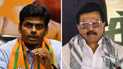 Former Tamil Nadu BJP chief K Annamalai, left, and chief minister MK Stalin   Annamalai slams Stalin over SIR opposition; calls out DMK's past demands for voter roll revision