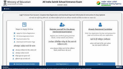 NTA announces three new Sainik schools as registration closes on 30 October  NTA adds three new Sainik schools as registration closes on 30 October; apply here