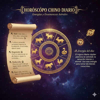 Horóscopo Chino de Hoy – 28 de octubre de 2025: El trígono Marte-Júpiter inspira sanación, valentía y enfoque mental para estos signos