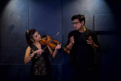 Apoorva Krishna and Vijay Prakash  Apoorva Krishna’s new album brings the soul of Carnatic music to the global stage
