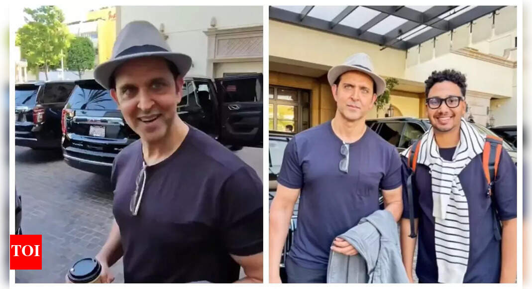 प्रशंसक के प्रति मधुर भाव से ऋतिक रोशन ने जीता दिल; बेवर्ली हिल्स में छुट्टियां मनाते हुए फोटोशूट का वादा – देखें | प्रशंसक के प्रति मधुर भाव से ऋतिक रोशन ने जीता दिल; बेवर्ली हिल्स में छुट्टियां मनाते हुए फोटोशूट का वादा – देखें |