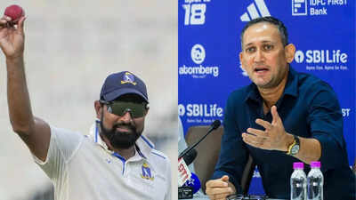 Mohammed Shami & Ajit Agarkar (PTI) Mohammed Shami vs Ajit Agarkar: Who said what in the fiery selection saga