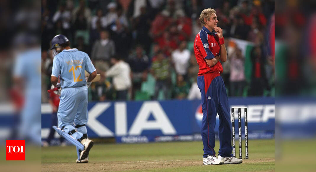 'He threw Yuvraj's jersey in the trash': Stuart Broad’s father drops a bombshell