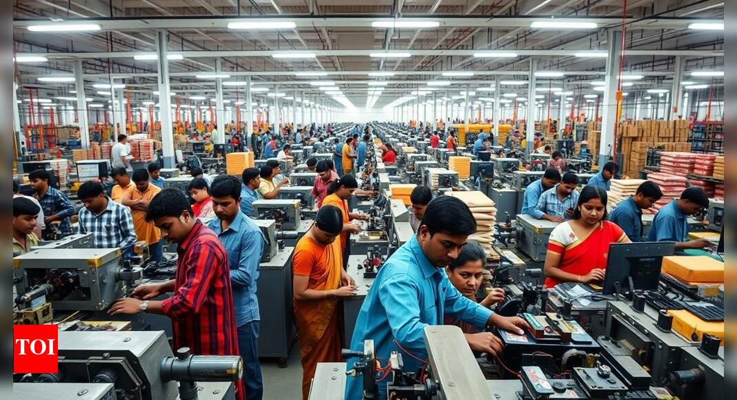 Industrial output: India’s factory growth steady at 4% in September