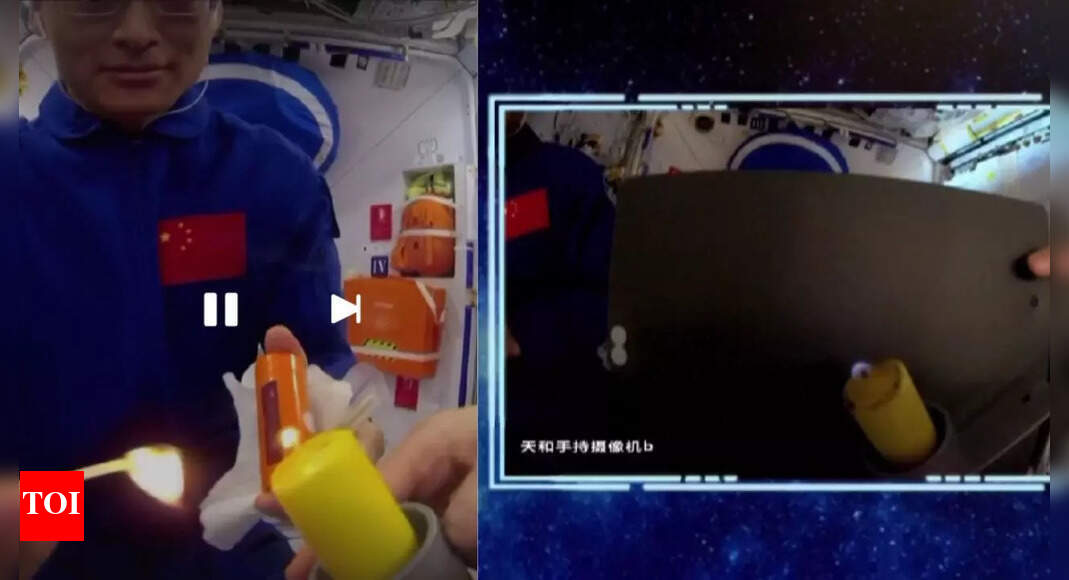 जब आप अंतरिक्ष में माचिस जलाते हैं तो क्या होता है? अंतरिक्ष यात्रियों ने आश्चर्यजनक नीली लौ रहस्य का खुलासा किया | जब आप अंतरिक्ष में माचिस जलाते हैं तो क्या होता है? अंतरिक्ष यात्रियों ने आश्चर्यजनक नीली लौ रहस्य का खुलासा किया |